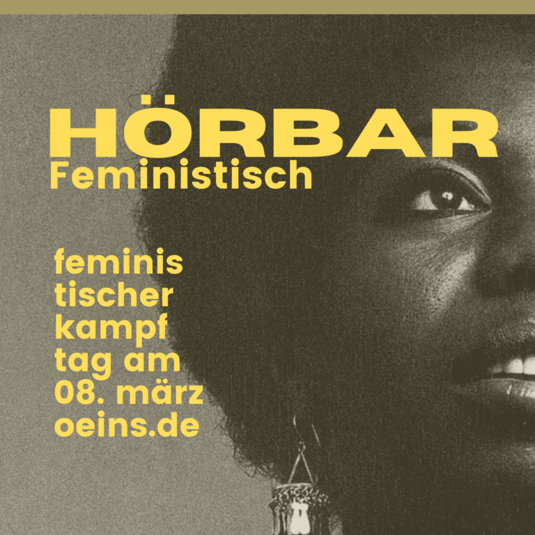 HÖRBAR FEMINISTISCH // Alle Beiträge zum Nachhören!