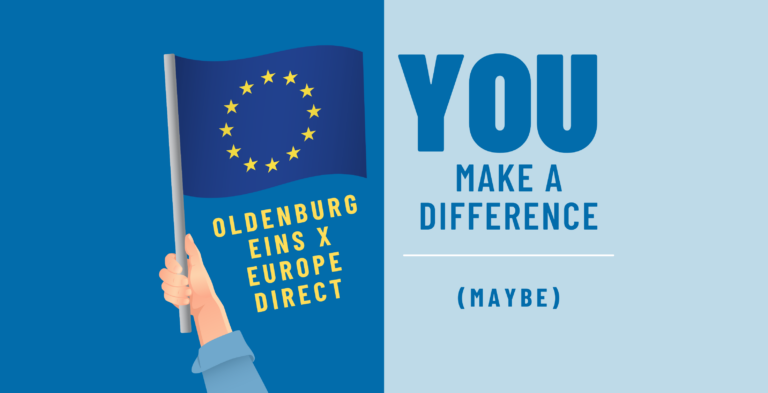 Sonderprogramm zur Europawahl – OEINS x Europe Direct Oldenburg